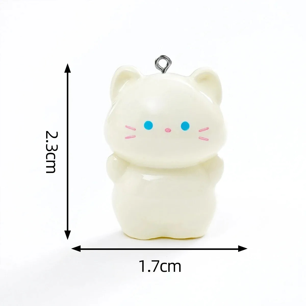 10 Pack Sweet 3D Standing Kitt - Resin Art Keychain 评论和价格