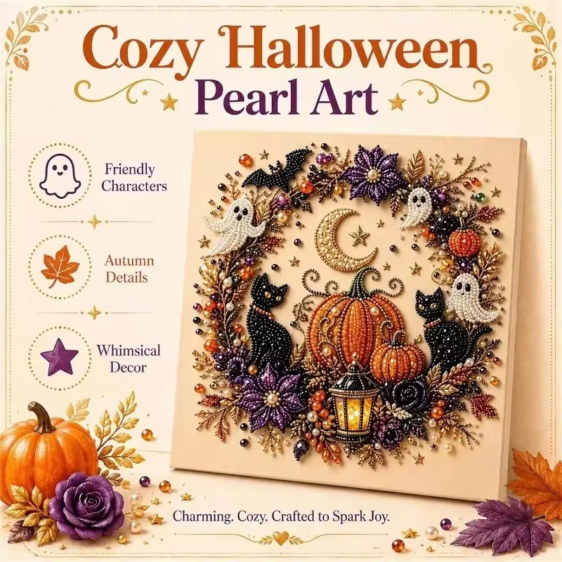 @Halloween Ghost Pearl Art Kit - Resin Art Kit For Beginners 评论和价格