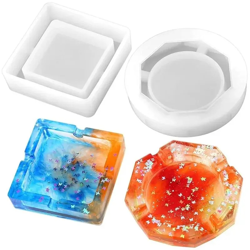 Silicone Mold Ashtray Resin Mo - Resin Art Heart 评论和价格
