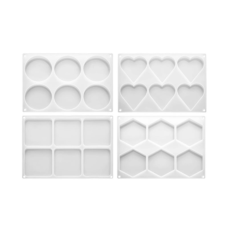FYBL-Resin Molds 4 Inch Round  - Resin Art Coasters 评论和价格