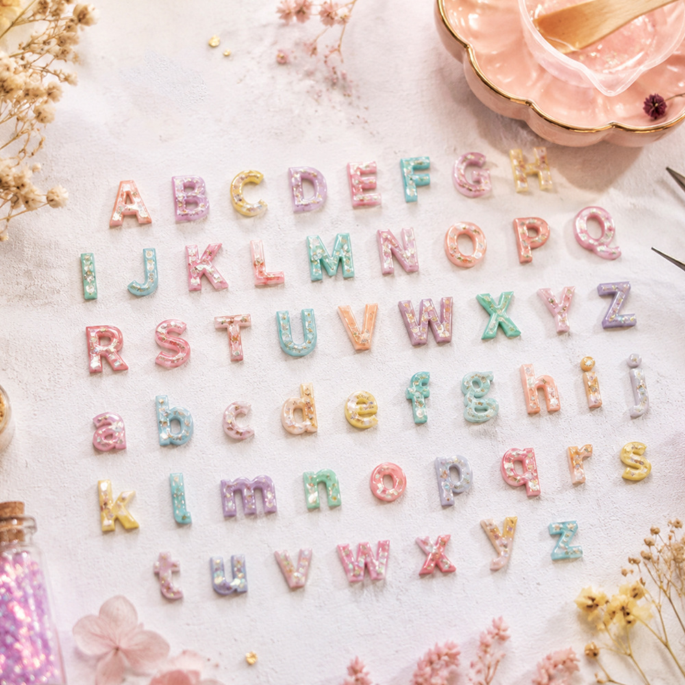 New 26 Mini Alphabet Silicone  - Resin Art Mould 评论和价格