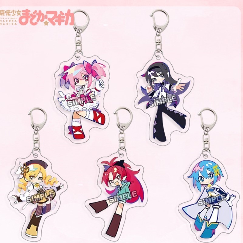 Puella Magi Madoka Magica Kana - Resin Art Keychain 评论和价格
