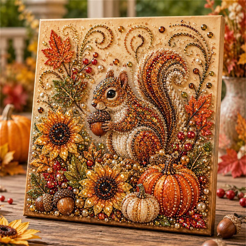 Autumn Diamond Pearl Painting  - Resin Art Kit For Beginners 评论和价格