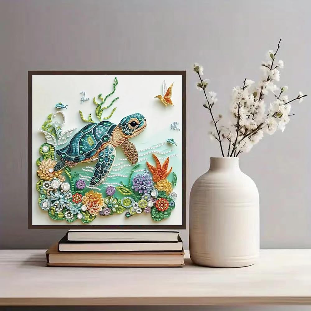 Sea Turtle Animal Diamond Pain - Resin Art Kit For Beginners 评论和价格