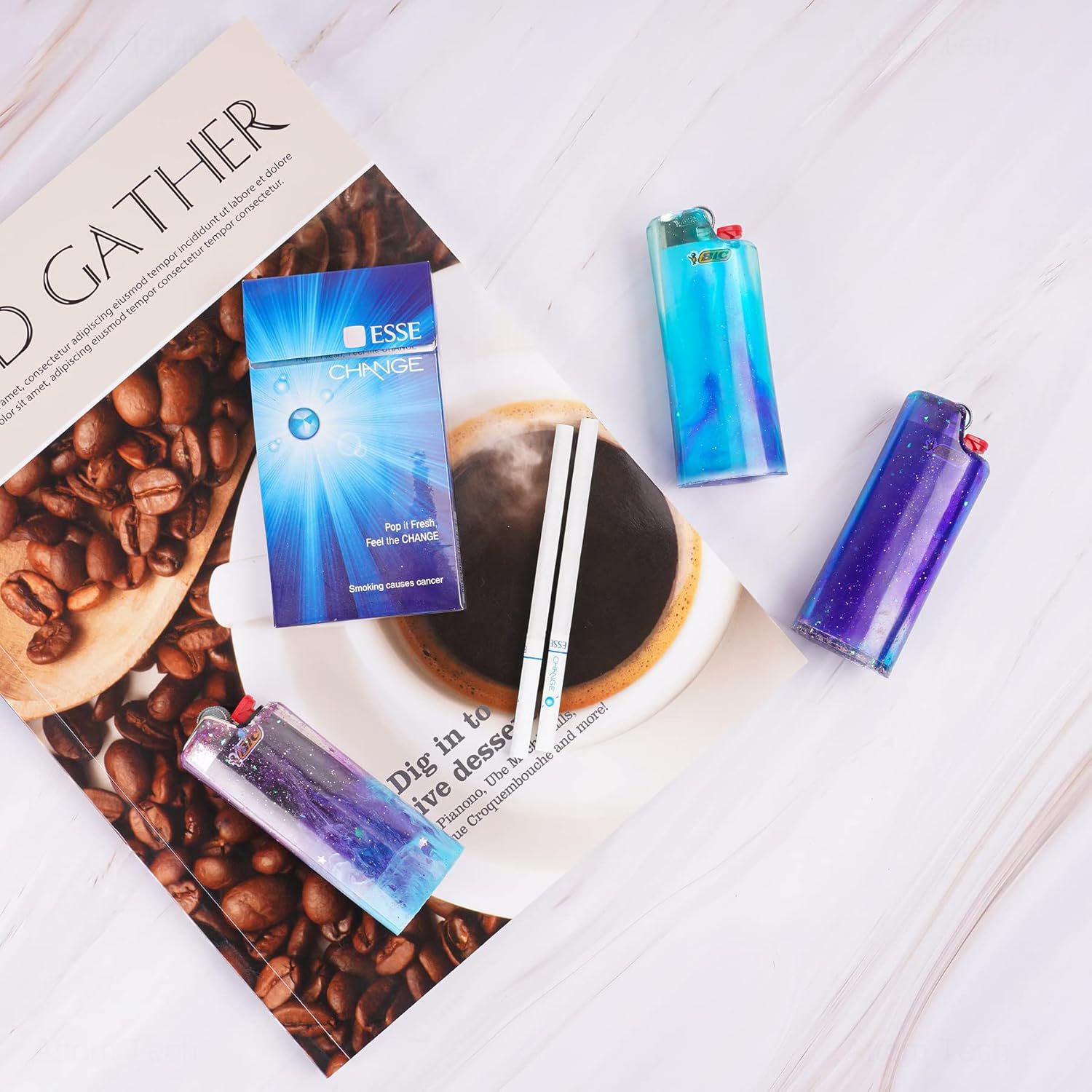 DIY Lighter Case Cover Silicon - Resin Art Mould 评论和价格