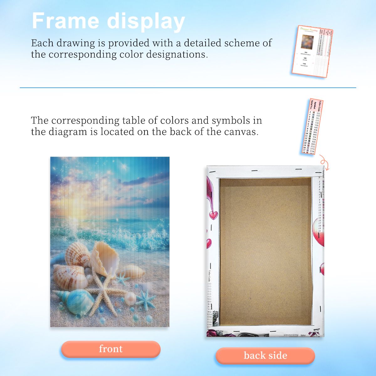 Frameless, Beach Shell Diamond - Resin Art Kit For Beginners 评论和价格