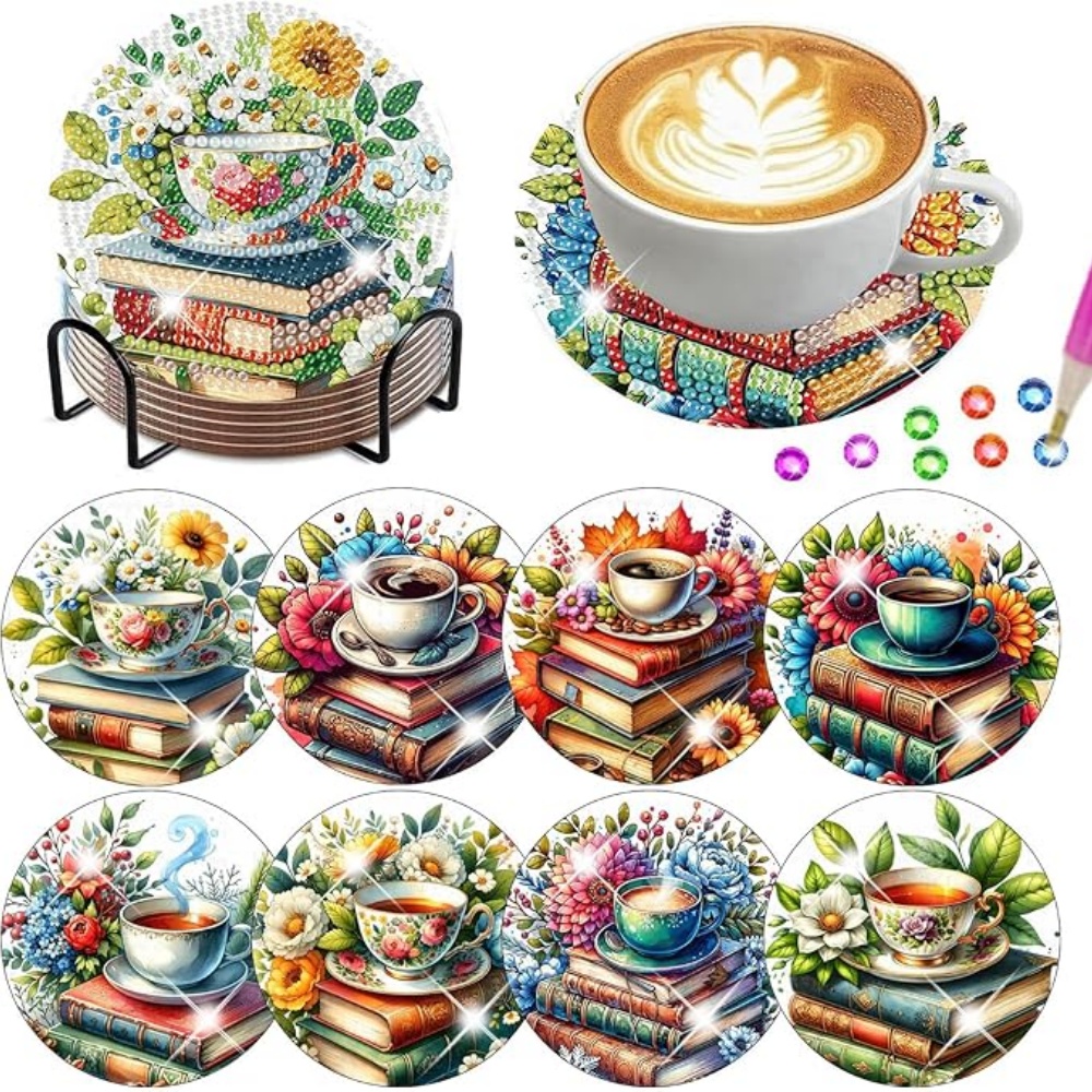 8PCS/DIY Diamond Art Painting  - Resin Art Stand 评论和价格