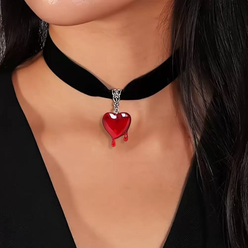 10pcs Drop Blood Heart-shaped  - Resin Art Heart 评论和价格