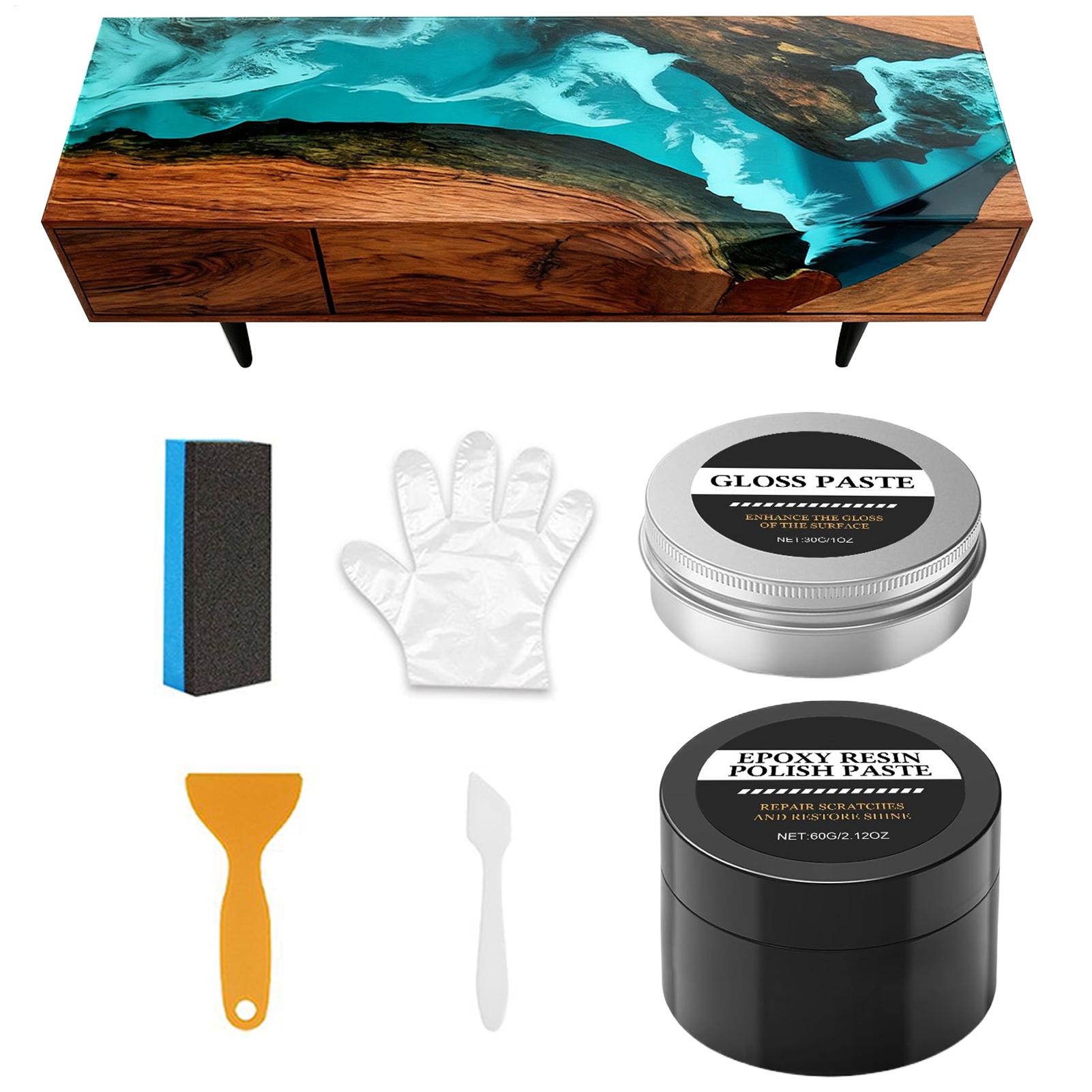 Epoxy Polishing Kit Luster Res - Resin Art Kit For Beginners 评论和价格