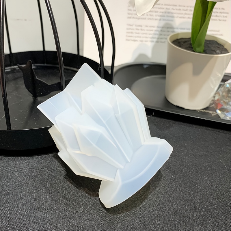 1pcCrystal Cluster Decorative  - Resin Art Mould 评论和价格