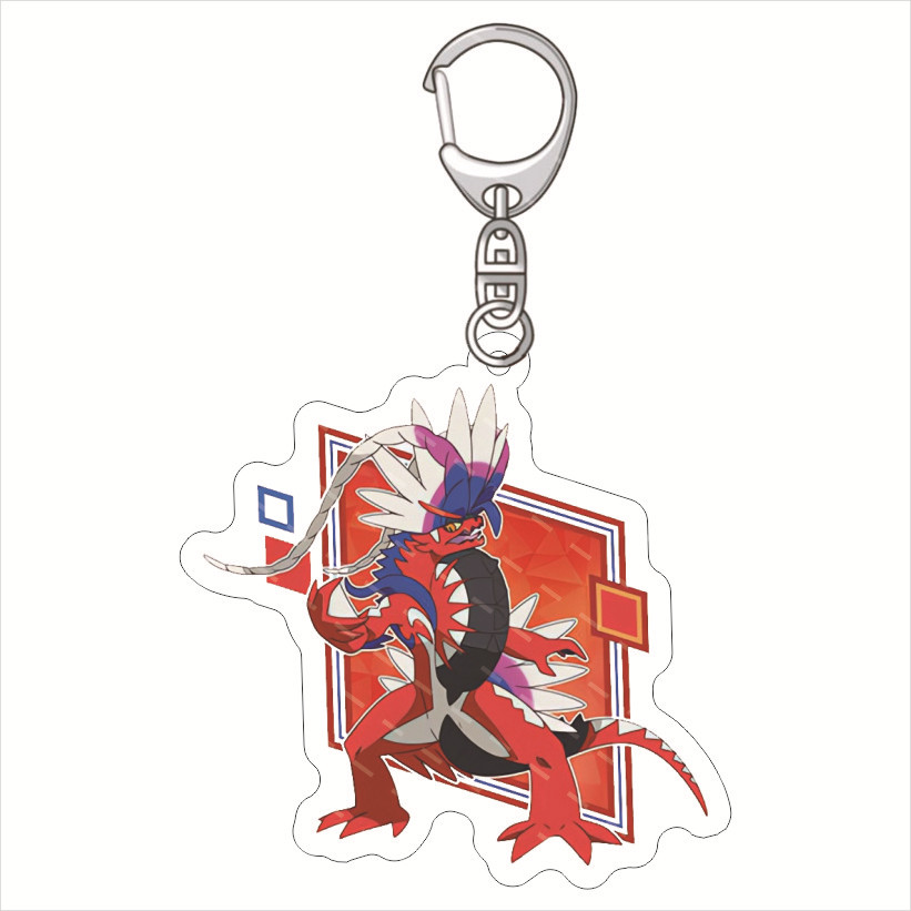 Pokémon Miraidon Koraidon Acry - Resin Art Keychain 评论和价格