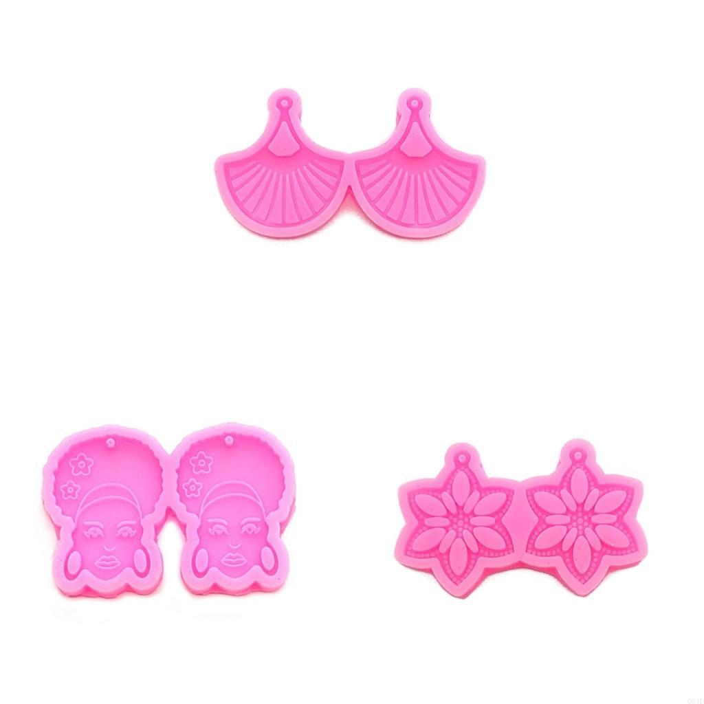 1PC Resin Earring Pendant Sili - Resin Art Heart 评论和价格