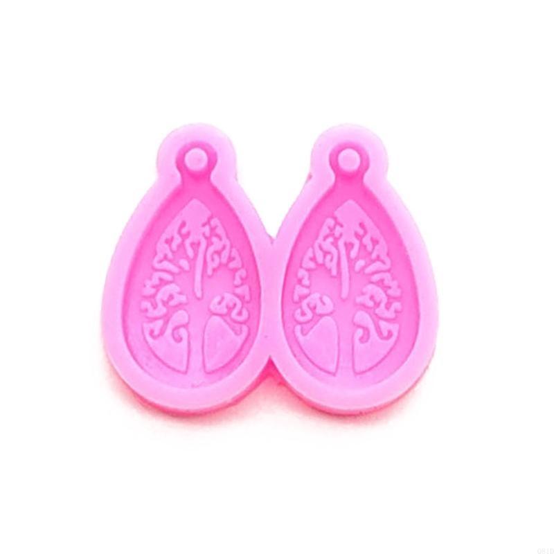 1PC Resin Earring Pendant Sili - Resin Art Heart 评论和价格