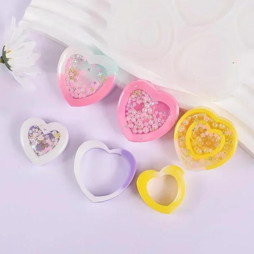 1 Pcs New Resin Shaker Silicon - Resin Art Heart 评论和价格