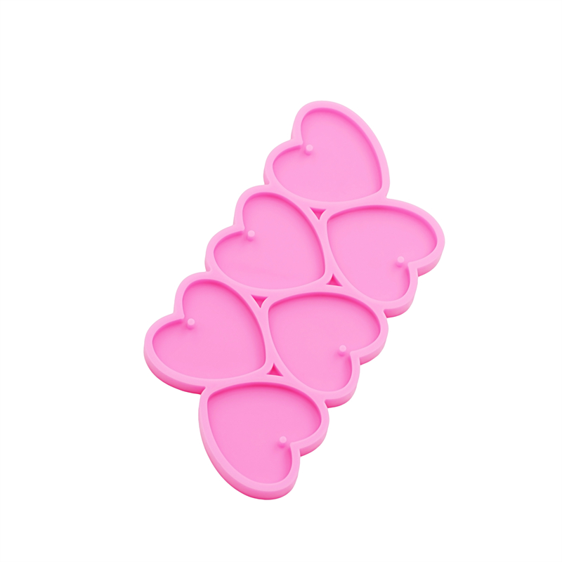 GJ-226 Shiny Heart Shape DIY E - Resin Art Heart 评论和价格