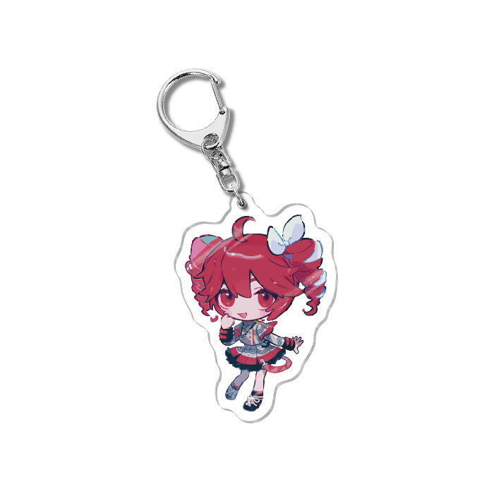 Kasane Teto‌ Plush Anime Keych - Resin Art Keychain 评论和价格