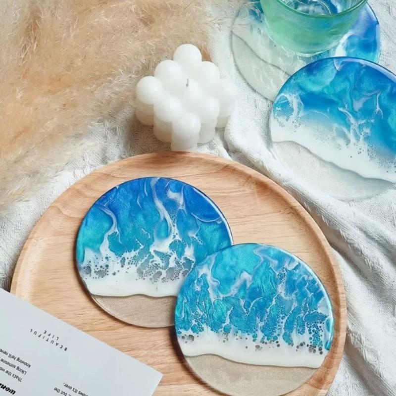 F92D Mold for Epoxy Resin Disc - Resin Art Coasters 评论和价格
