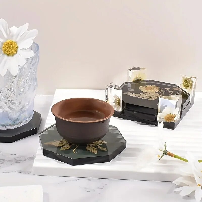 Coaster Resin Molds Set Includ - Resin Art Mould 评论和价格