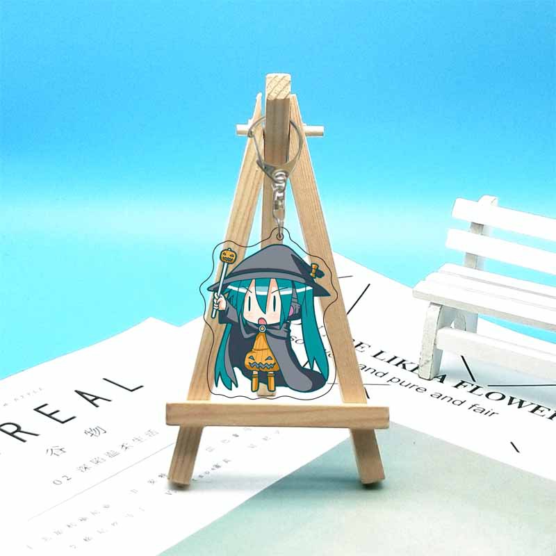 Hatsune Miku Anime Acrylic Cut - Resin Art Keychain 评论和价格