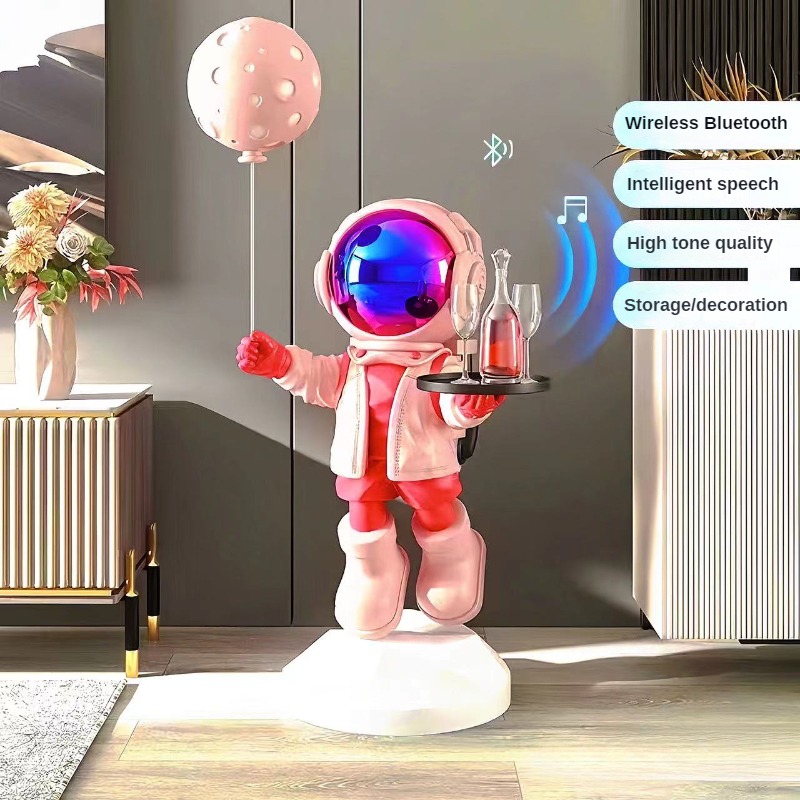 Large Creative Astronaut Floor - Resin Art Stand 评论和价格